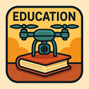 icon_education_drone_retro icon preview