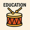 icon_education_drum_bold icon preview
