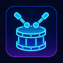 icon_education_drum_futuristic icon preview