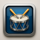 icon_education_drum_metallic icon preview