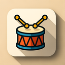 icon_education_drum_shadow_effect icon preview