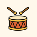 icon_education_drum_simplified icon preview