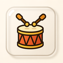 icon_education_drum_transparent icon preview
