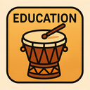 icon_education_drum_tribal icon preview