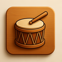 icon_education_drum_wooden icon preview