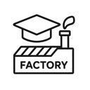 icon_education_factory_line_art icon preview