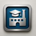 icon_education_factory_metallic icon preview