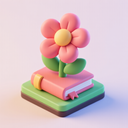 icon_education_flower_3d_isometric icon preview