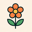 icon_education_flower_asymmetrical icon preview