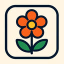 icon_education_flower_bold icon preview