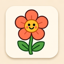 icon_education_flower_cartoon icon preview