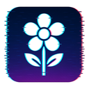 icon_education_flower_digital_glitch icon preview