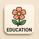 icon_education_flower_elegant icon preview