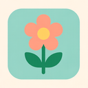 icon_education_flower_flat_pastel icon preview
