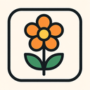icon_education_flower_geometric icon preview