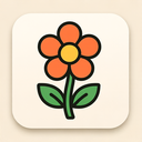 icon_education_flower_iconic icon preview