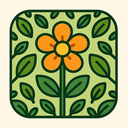 icon_education_flower_organic_pattern icon preview
