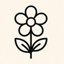 icon_education_flower_outline icon preview