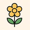 icon_education_flower_simplified icon preview