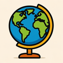 icon_education_globe_bold icon preview