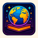 icon_education_globe_cyberpunk icon preview