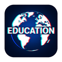 icon_education_globe_digital_glitch icon preview