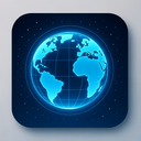 icon_education_globe_futuristic icon preview