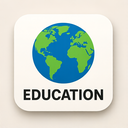 icon_education_globe_modern icon preview