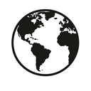 icon_education_globe_monochrome icon preview