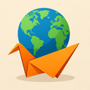 icon_education_globe_origami icon preview
