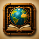 icon_education_globe_steampunk icon preview