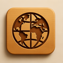 icon_education_globe_wooden icon preview