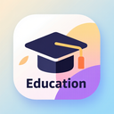 icon_education_graduation_cap_abstract icon preview