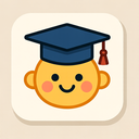 icon_education_graduation_cap_cartoon icon preview