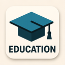 icon_education_graduation_cap_geometric icon preview