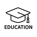 icon_education_graduation_cap_line_art icon preview