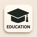 icon_education_graduation_cap_minimalist icon preview