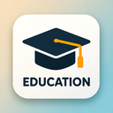icon_education_graduation_cap_modern icon preview