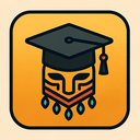 icon_education_graduation_cap_tribal icon preview