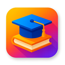 icon_education_graduation_cap_vibrant_colors icon preview