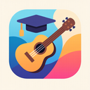 icon_education_guitar_abstract icon preview