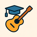 icon_education_guitar_asymmetrical icon preview