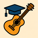 icon_education_guitar_bold icon preview