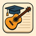 icon_education_guitar_classic icon preview
