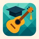 icon_education_guitar_geometric icon preview