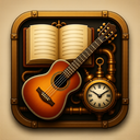 icon_education_guitar_steampunk icon preview