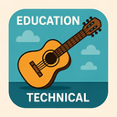 icon_education_guitar_technical icon preview