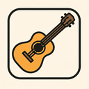icon_education_guitar_thin icon preview