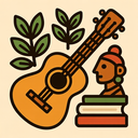 icon_education_guitar_tribal icon preview