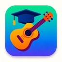icon_education_guitar_vibrant_colors icon preview